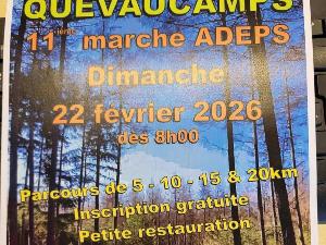 Marche 15km quevaucamps