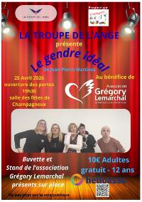 Th�atre comique a Champagneux