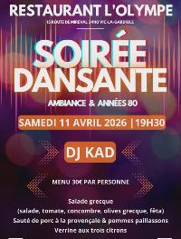 Soir�e  dansante � L'Olympe de la Gardiole
