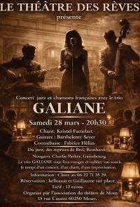 Concert Jazz/Chansons fran�aises Galiane Mouy