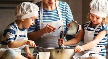 Atelier cuisine en famille