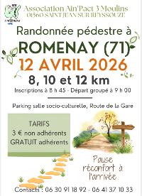 Randonn�e Romenay 71470