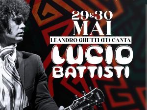 Concert cover Lucio Battisti