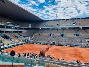Visite guid�e des coulisses du stade Roland-Garros