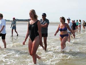 Marche dans l'eau