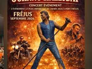 Hommage Johnny avec ses musiciens 