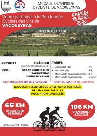 Randonn�e Cycliste des vins de Vacqueyras
