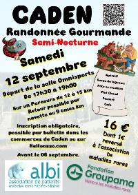 Rando gourmande semi-nocturne CADEN