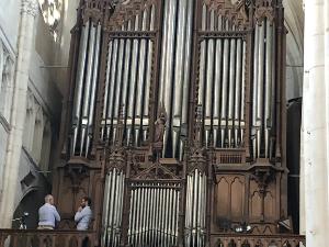 Concert d'orgue � la Cath�drale De Lu�on