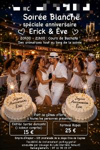 🤍 Une vague blanche en terrasse pour 2 anniv' 🍽️