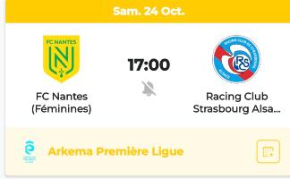 Football f�minine saison 2026-2027