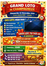 Le grand loto de Champagneux