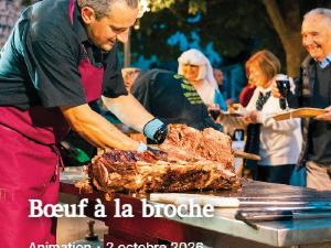 Semaine C�venole - boeuf � la broche