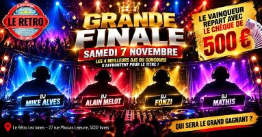 Grande finale des DJ au r�tro