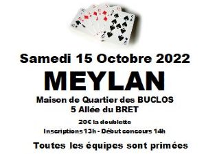Concours de belote   Meylan