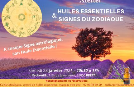 Brest-Journe Signes  Zodiaque - Huiles ess.