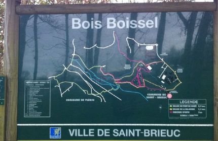 Balade au Bois Boissel, St-Brieuc. 