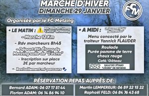  Marche d'hiver 12 km Metzing