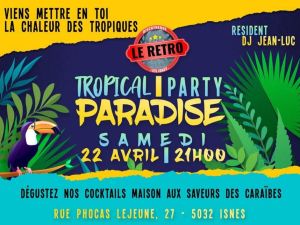 Danser  la Rtro Tropical Party Paradise