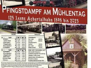 Fte des 125 ans de la ligne Achern - Ottenhofen 