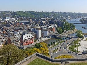 Visite guide Namur vue d'en haut