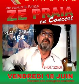 Repas Concert Avec ZE Praia Au Rtro