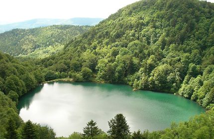 Rando Vosges lac d'Alfeld - lac des perches 