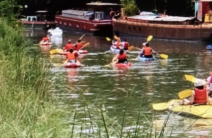 Kayak sur le Mythique Canal du Midi !