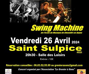 Concert big band Swing Machine