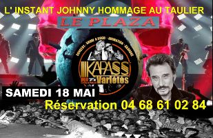 Soire hommage  johnny au Plaza  Canet