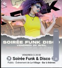 Soire Funk/Disco au Village  Lizzy sur Ourcq