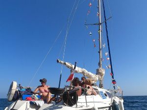 Sortie en mer en voilier  Saint Jean Cap Ferrat