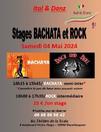 Stages Rock et Bachata
