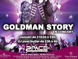 Concert Goldman  tribute et soiree