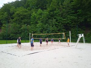 Initiation au beach volley 