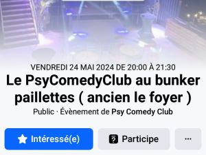 Spectacle d'humour