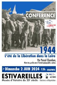 1944 L't de la Libration dans la Loire - Confr