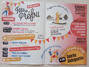 Fte du Prfou, concert, vide-grenier, randonne 