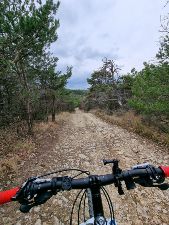 Sortie VTT tranquille adultes enfants