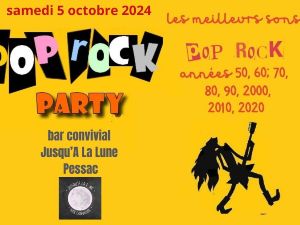 Pop Rock Party  Pessac sans repas