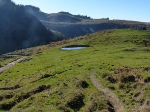 Randonne sur la montagne d'Hirmentaz