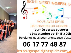 Gospel, rptition portes ouvertes