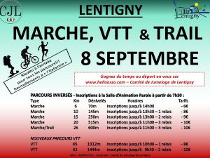 Marche organise Lentigny