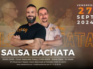 Soire Salsa Bachata  Allauch - 27 sept 2024