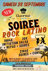 Initiation Salsa / Repas /R S B K  Marseille