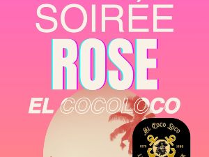 Soire dansante thme rose