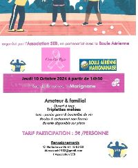 Tournoi de Ptanque -Octobre Rose