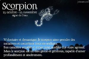 Un verre entre natifs du scorpion