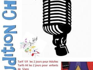 Audition Concours de  Chant +  Dj