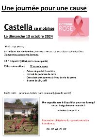 Randonne octobre rose  castella